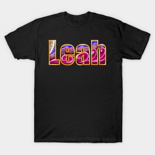 Leah first name personalized custom Leah T-Shirt